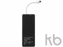 Портативное зарядное устройство «Current», 1200 mAh