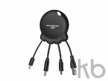 Портативное зарядное устройство «Octopus Booster», 1000 mAh