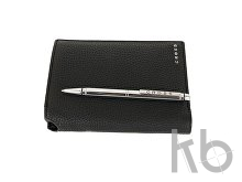 Бумажник для документов с ручкой Nueva Management Black