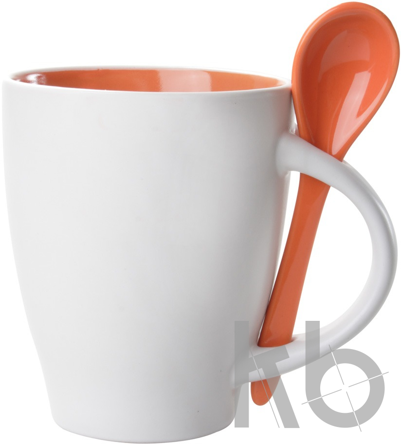 Кружка с ложкой