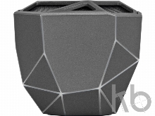 Портативная колонка «Geo», белая подсветка