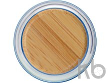 Стеклянная бутылка для воды в силиконовом чехле «Refine»