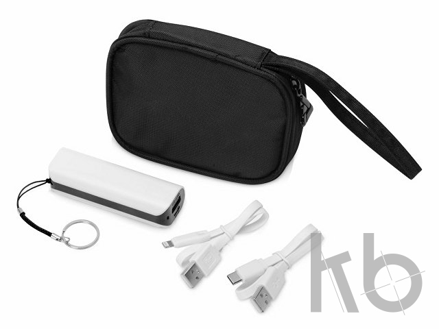 Подарочный набор с повербанком «Nathom»