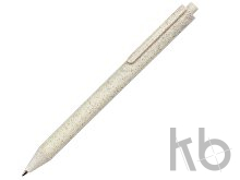 Блокнот «Toledo S» с шариковой ручкой из пшеницы и пластика