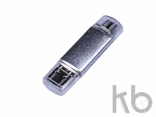 USB 2.0/micro USB/Type-C- флешка на 16 Гб
