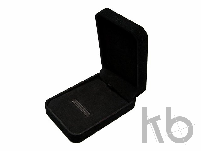 Подарочная коробка для флешки, черный бархат Подарочная коробка для флешки