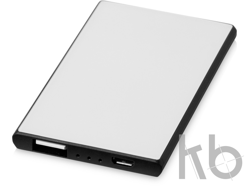 Портативное зарядное устройство «Slim Credit Card», 2000 mAh