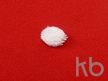 Мешок подарочный с помпонами