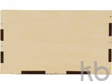 Деревянная подарочная коробка-пенал, М