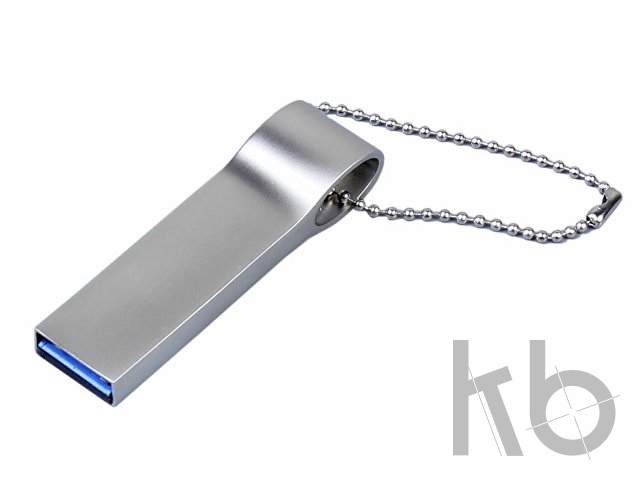 USB 2.0-флешка на 512 Мбайт с мини чипом и боковым отверстием для цепочки