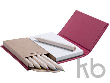 notepad with pencils