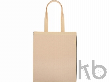 Сумка для шопинга «Twin» двухцветная из хлопка, 180 г/м2