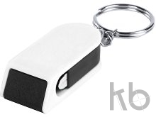 Брелок-подставка для мобильного с очистителем для экрана