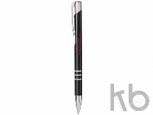 Ручка металлическая шариковая «Moneta» с цветной кнопкой