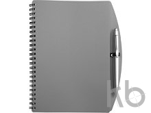 PP notebook with ballpen