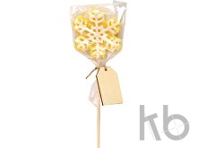 Леденец на палочке «Снежинка»