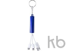 Кабель-брелок micro USB, USB-C и Lightning