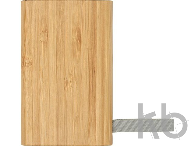 Портативное зарядное устройство «Tulda» из бамбука, 5000 mAh