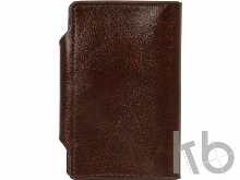 Набор «Фрегат»: портмоне, визитница, подставка для часов, часы на цепочке