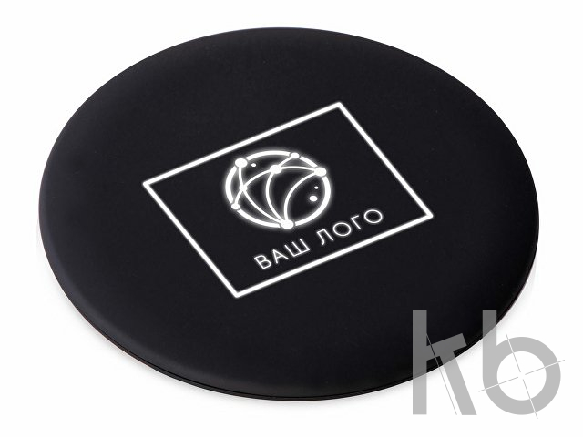 Беспроводное зарядное устройство с подсветкой логотипа «Moon spot», 10 Вт