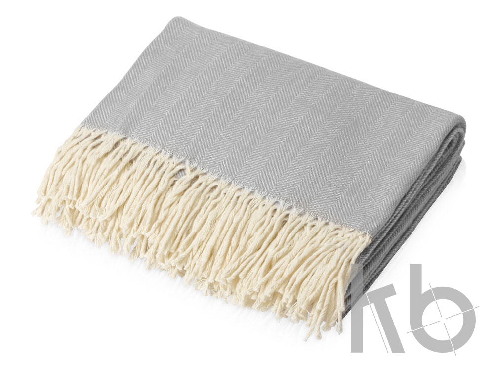 Плед «Ёлочка»  из натурального хлопка