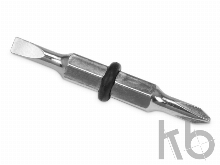 Ручка-стилус металлическая шариковая «Tool» с уровнем и отверткой