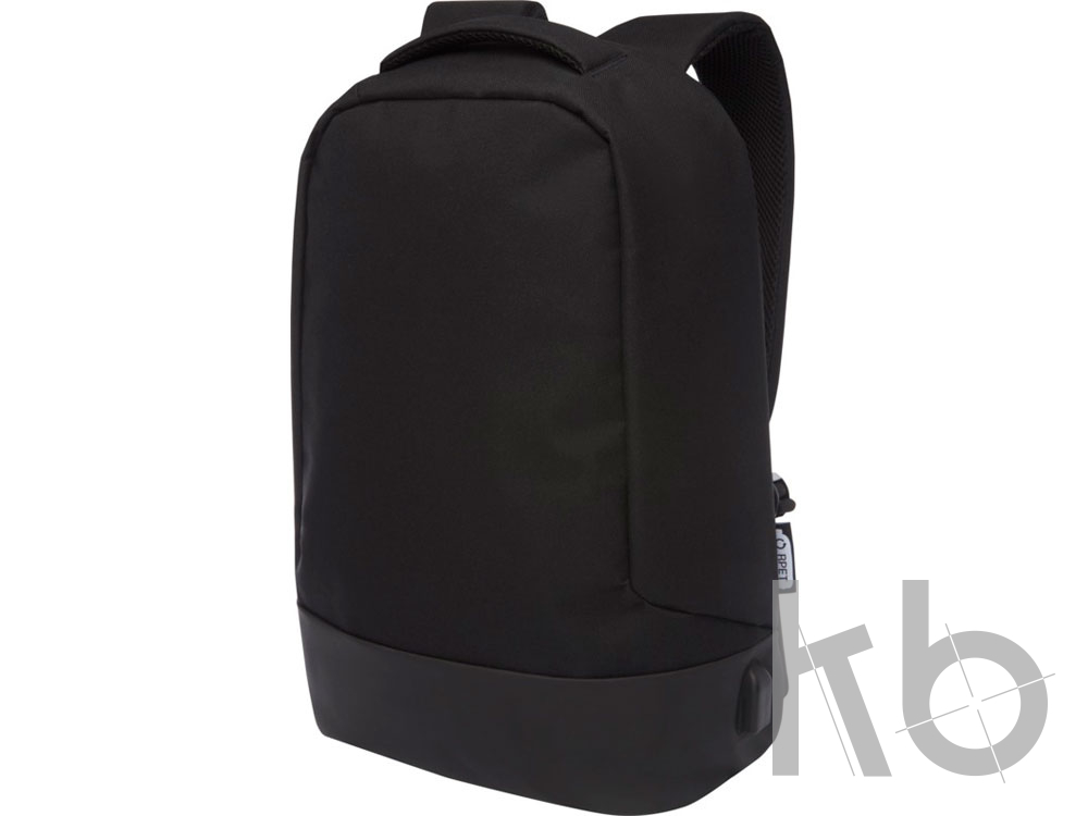 Противокражный рюкзак «Cover» для ноутбука 15’’ из переработанного пластика RPET