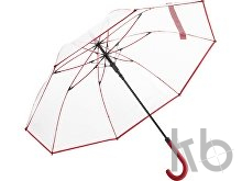 Зонт-трость «Pure» с прозрачным куполом