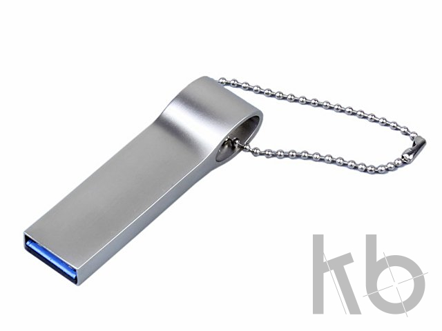USB 3.0-флешка на 32 Гб с мини чипом и боковым отверстием для цепочки