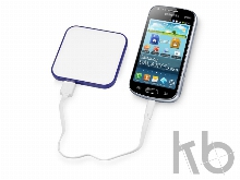 Портативное зарядное устройство «Квадрум», 2600 mAh