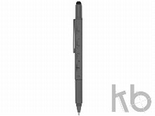 Ручка-стилус металлическая шариковая «Tool» с уровнем и отверткой