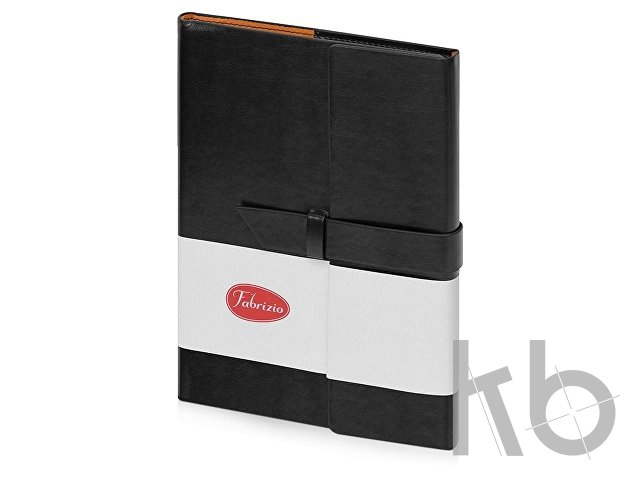 Бизнес-блокнот А5 с клапаном «Fabrizio»
