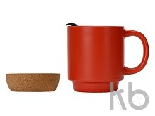 Кружка с пробковым дном и крышкой «Denpasar»
