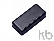 USB 2.0- флешка промо на 64 Гб прямоугольной формы, выдвижной механизм