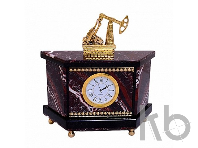 Часы каминные «Нефтяные»