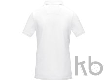 Рубашка поло «Graphite» из натуральных материалов, женская