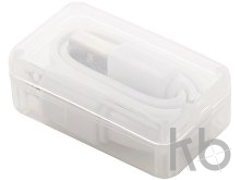 Зарядный кабель с разъемами micro USB и Lightning