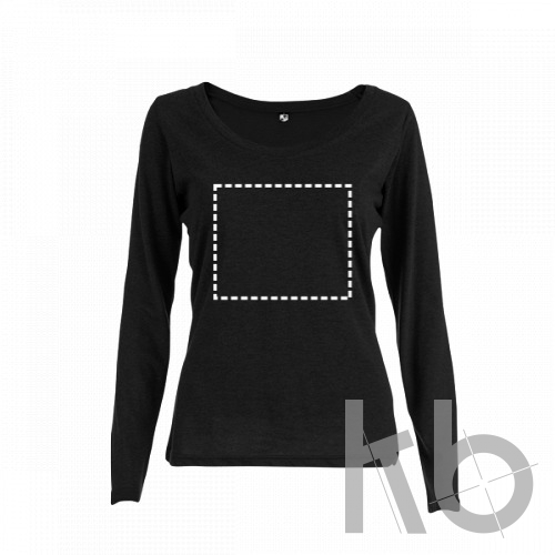 THC BUCHAREST WOMEN. Женская футболка с длинным рукавом