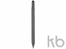 Ручка-стилус металлическая шариковая «Tool» с уровнем и отверткой