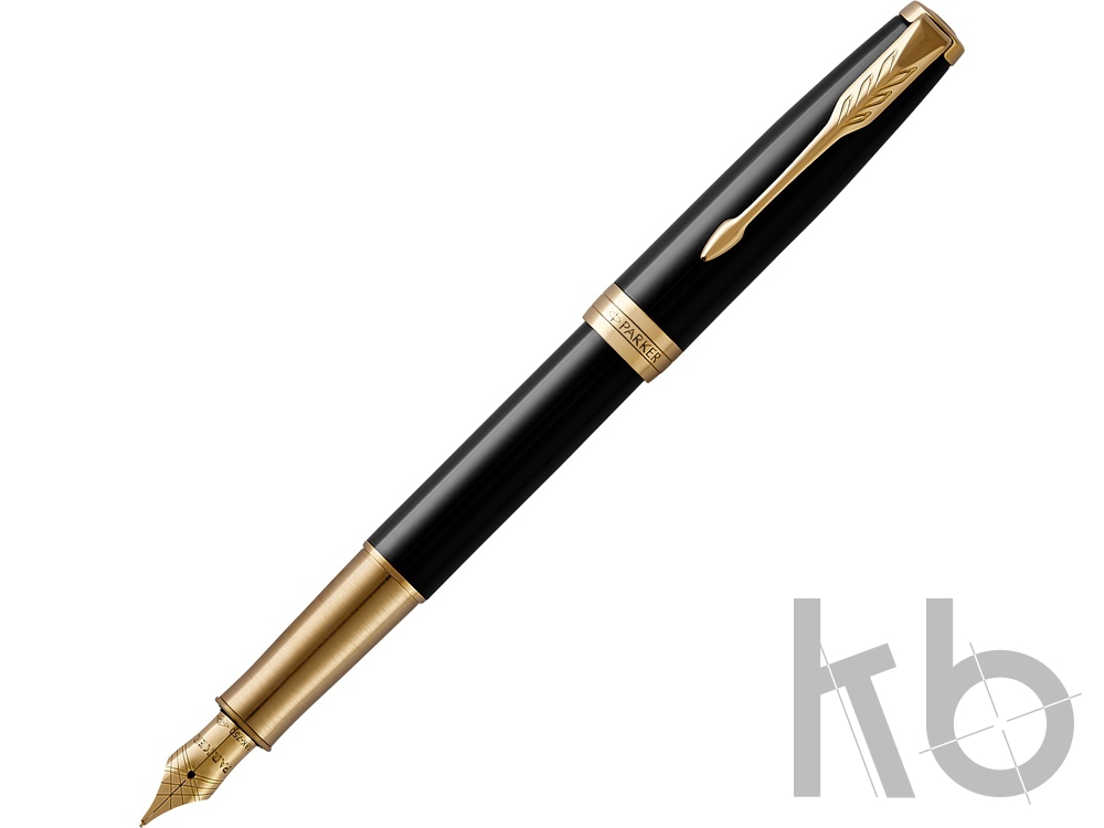 Ручка перьевая Parker «Sonnet Core Black Lacquer GT»