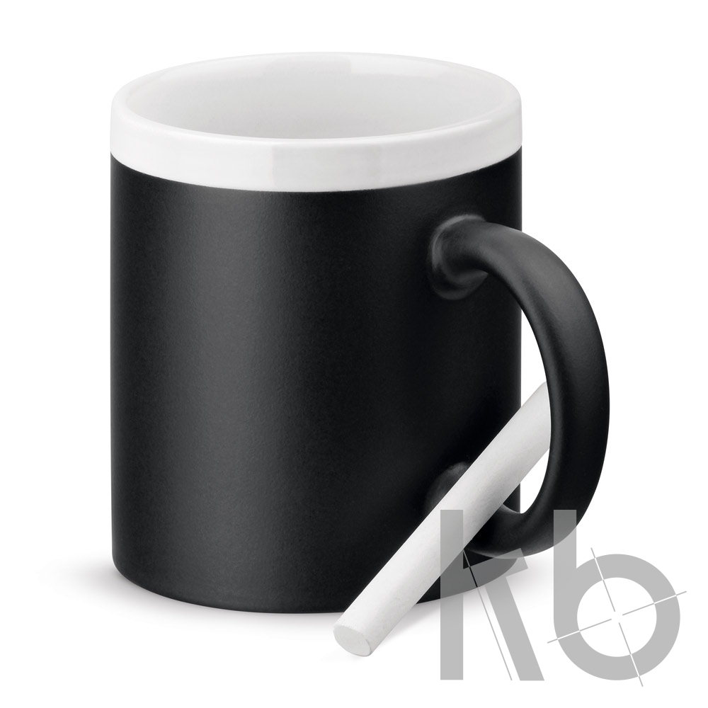 Кружка с покрытием для рисования мелом