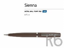 Ручка металлическая шариковая «Sienna»