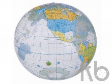 Мяч надувной пляжный «Globe»