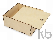 Деревянная подарочная коробка-пенал, L