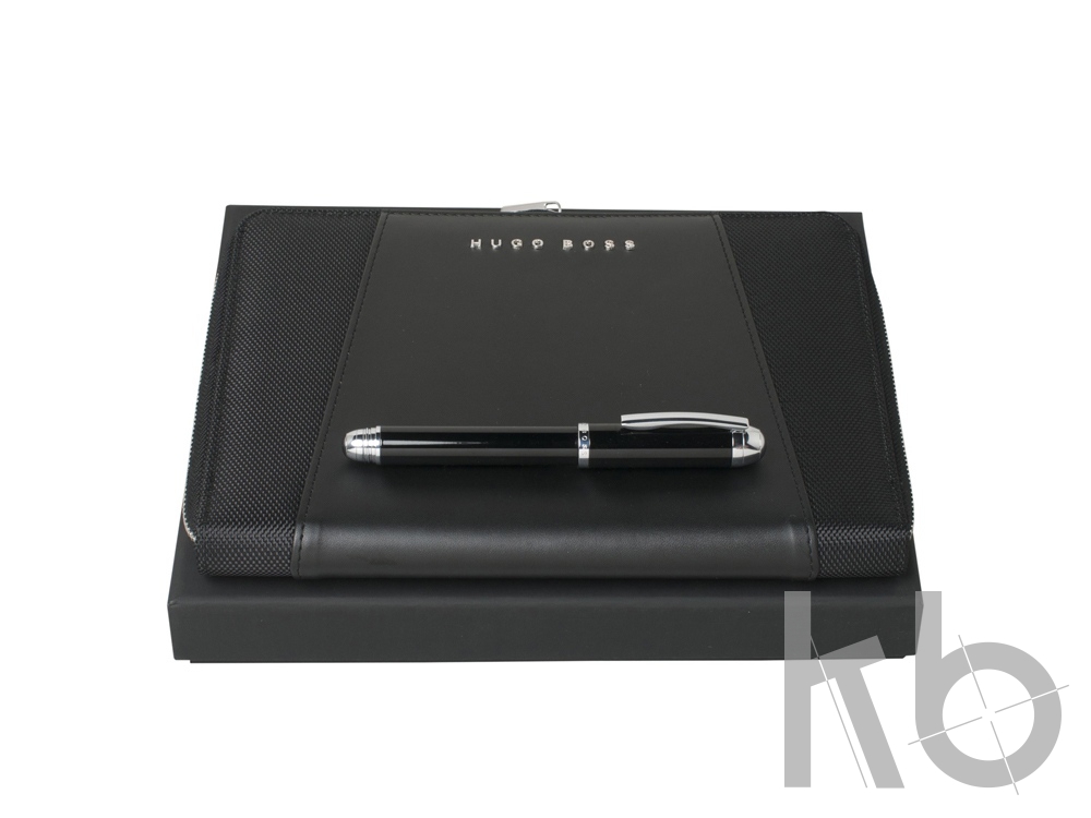 Подарочный набор: ручка-роллер, блокнот А5