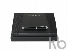 Подарочный набор: ручка-роллер, блокнот А5