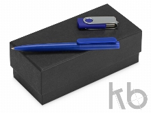 Подарочный набор Qumbo с ручкой и флешкой