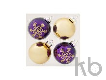 Набор ёлочных шаров «Узоры»