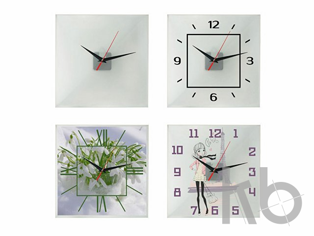 Часы настенные стеклянные «Nile»