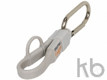 Кабель для зарядки «Fold» 3-в-1 с карабином